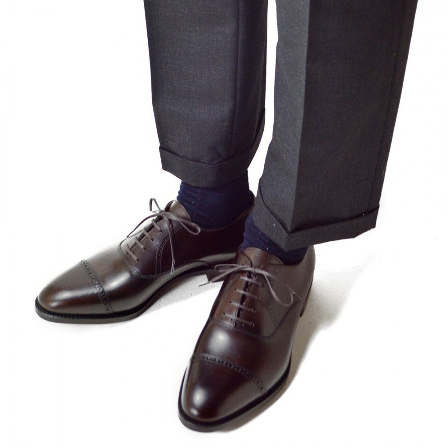 PUNCHED CAP TOE OXFORD